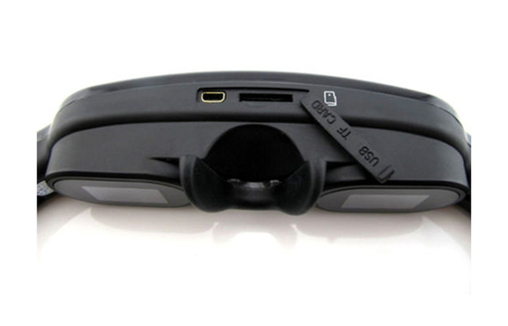 Verres visuels d'affichage virtuel analogue confortable avec les écouteurs stéréo pour le joueur MP5